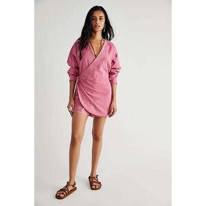 NWT FREE PEOPLE LIA WRAP ONE PIECE ROMPER DRESS